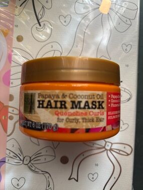 Papaya & Coconut Oil Hair Mask - Orange